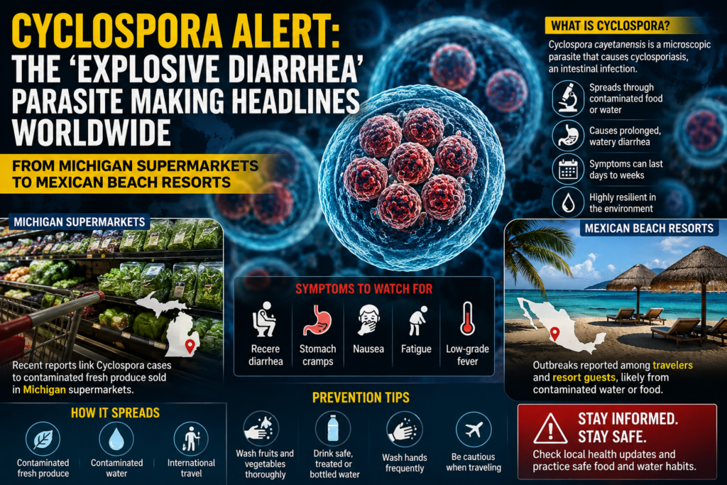 Cyclospora Alert : World Wide
