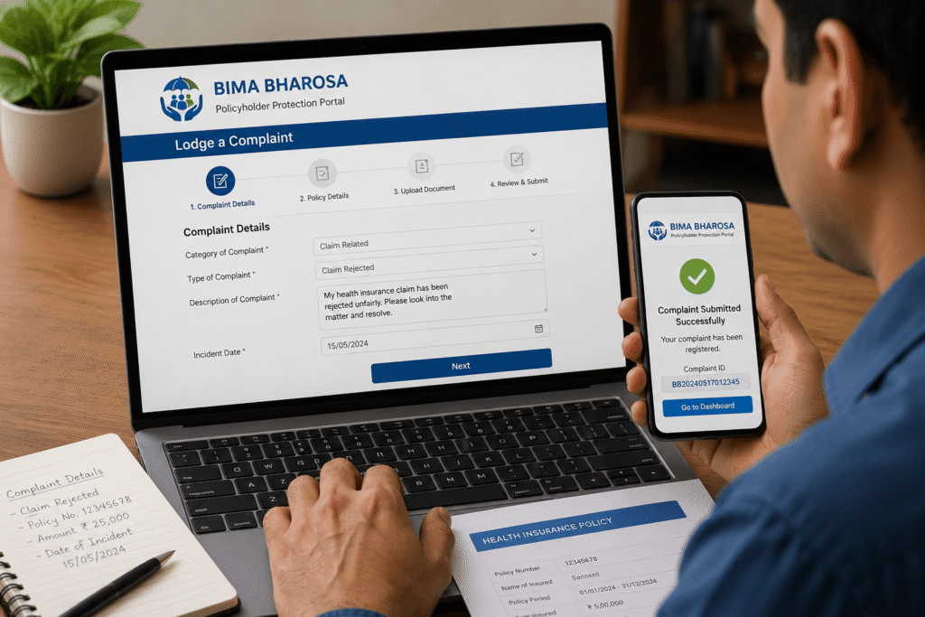 Bima Bharosa: The Insurance Reporter.