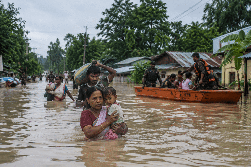 Flood in Assam: The Insurance Reporter.